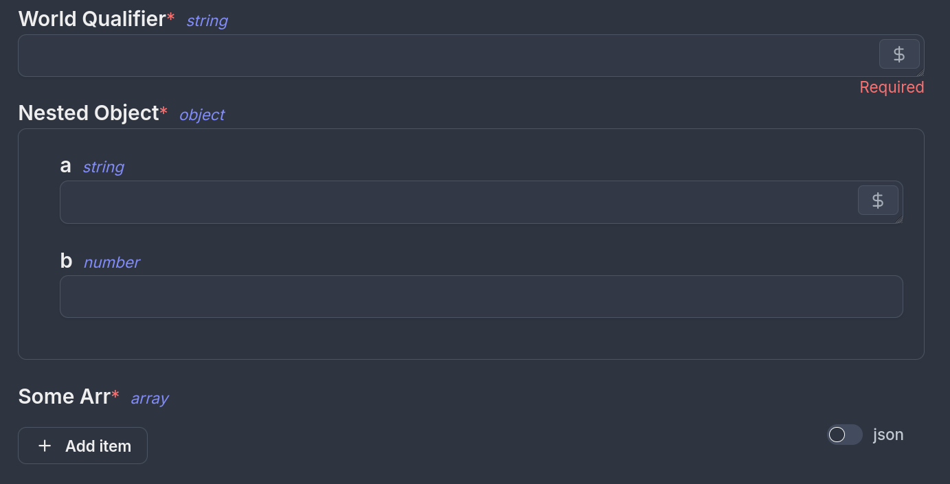 Parsing Yaml and generating UI